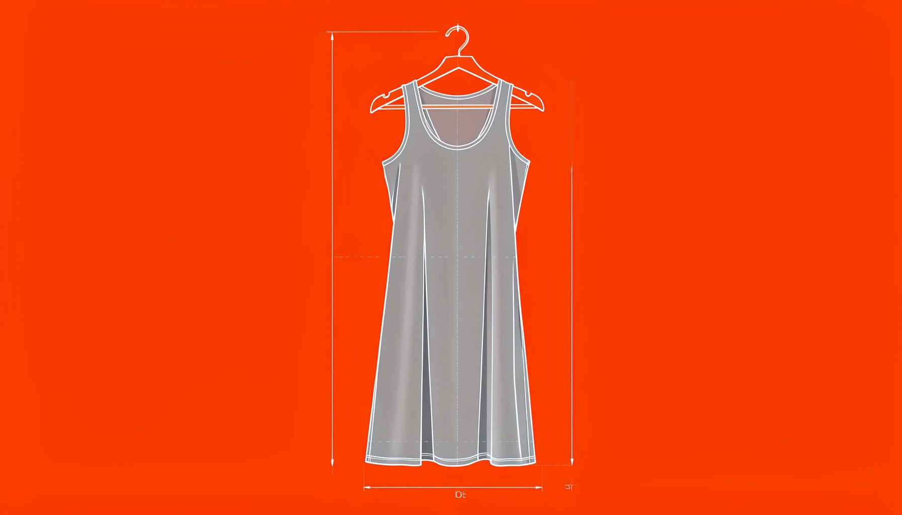 An athletic grey lounge dress with a relaxed silhouette, shown on a hanger.