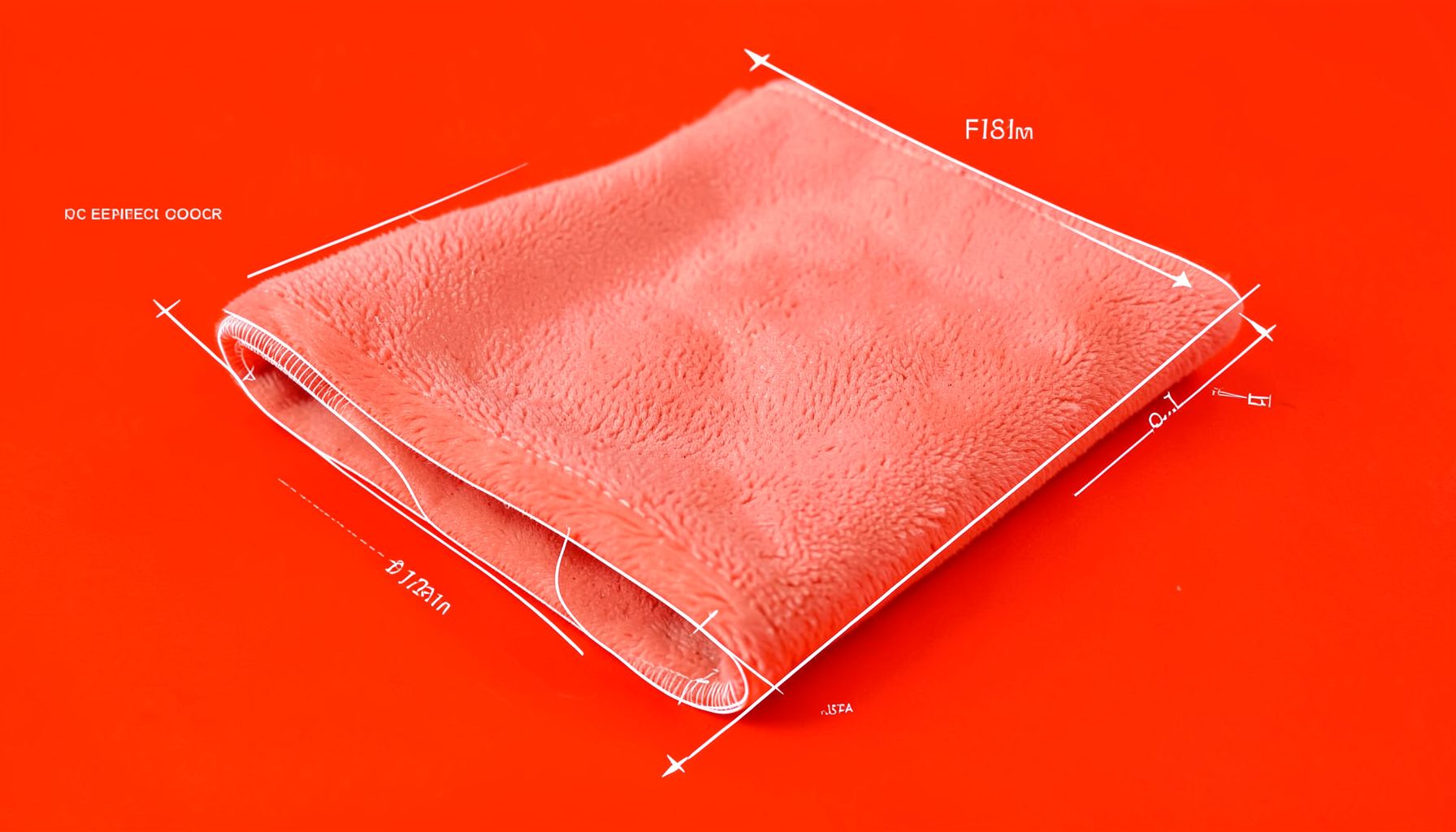 Ice heather fleece fabric, soft and textured, shown in a folded close-up.
