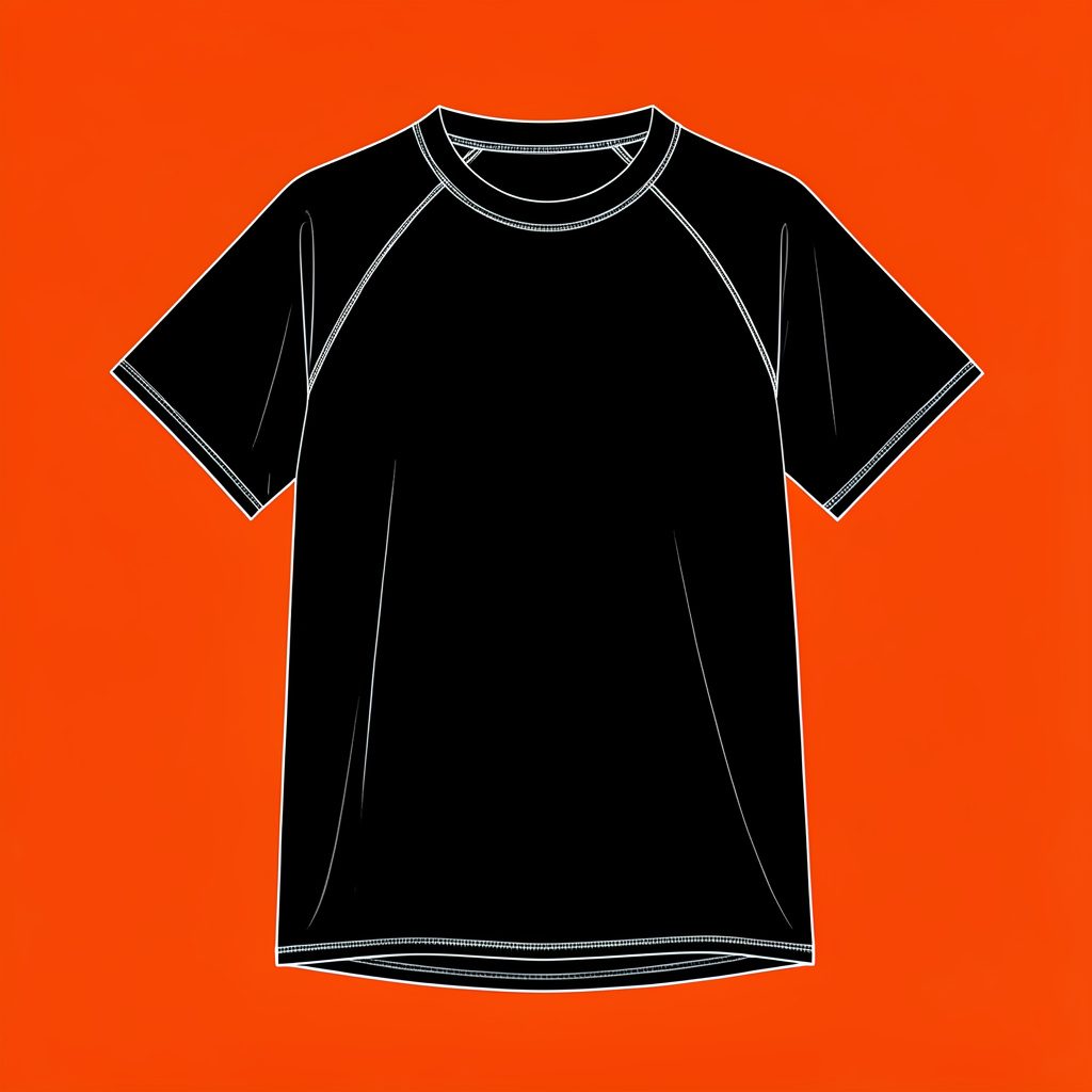 A black loose-fit short-sleeve rashguard with a relaxed silhouette, shown on a clean background